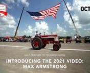 This two-hour documentary showcases the hard-working machines that broke the plains to make agriculture the most important industry in the United States. All the footage is from the 2021 Half Century of Progress Show, which is held every other year at the Chanute Air Force Base near Rantoul, Illinois, and is the world’s largest tractor show featuring working machinery. Hosted by farm broadcaster Max Armstrong and produced by award-winning author and photographer Lee Klancher, this engrossing D