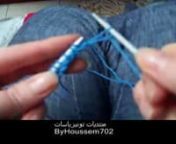 - Apprendre à Tricoter- Cours N°7 - Les Augmentations from a tricoter