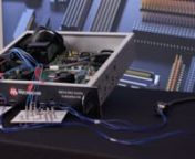 This live live product demonstration combines Microchip’s META-DX1 56 Gbps PAM4 Ethernet PHY with Samtec ExaMAX® backplane cable systems, at 56 Gbps PAM4.