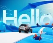 In this spot, we explored the lifecycle of a Hyundai vehicle as one owner says “Goodbye” and the next owner says “Hello”.nWe follow a Hyundai Kona through a colourful animated world made up of the Hyundai brand colour palette. For the environment that it&#39;s driving through, we have used a stylised, playful mixture of 3D and 2D.nnDirected by SavantsnnExecutive Production: Eve Ehrich - Not to ScalenAgency: Innocean L.A.nProduction: Not To scalenArt Direction: SavantsnAnimation direction: Hu