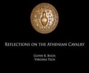 About the lecture:nnThis talk will survey Athenian cavalry studies from the magisterial book by M.A. Martin, Les cavaliers athéniens in 1886 to the present.Martin made full use of the corpora of inscriptions available to him in the late 19th century, but he did not have access to the treasures yet to come from the Agora after the Americans began digging in 1931 (and the German School in the ancient cemetery [Kerameikos] since 1913).As the number of inscriptions multiplied, references to the