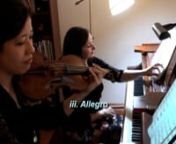 This is the trailer for BEETHOVEN AND BEYOND: To access the entire 75-minute Salon video, go to https://vimeo.com/ondemand/beethovenandbeyondnnGrinberg Classical Salon Series nnG-SHARP DUO nnEmilie-Anne Gendron, violinnYelena Grinberg, pianonnC.P.E. BACH - Sonata in G minor for violin and keyboard, H. 542.5 (1734)n iii. AllegronnBEETHOVEN AND BEYOND, Grinberg Classical Salon Series, n236th Salon, recorded live on October 6th, 2021 nnCarl Philip Emanuel Bach (1714-1788) wa