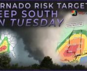 A significant outbreak of severe weather — including damaging wind, hail and tornadoes — is in the cards for Tuesday across the Deep South. Hardest hit will be Mississippi, Alabama and Louisiana. MyRadar meteorologist Matthew Cappucci breaks down what to expect.