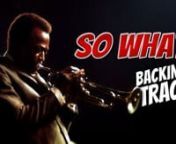 So What Backing Track Jazz - Apply your improvisation skills to this important theme by trumpeter Miles Davis.nn=============================================nBe a member of our platform at Hotmart, you willnhave full access to our BACKING TRACKS and willnbe able to download them in mp3.nnClick on the link:nhttps://go.hotmart.com/E50622687Fn=============================================nn