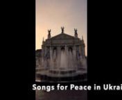 May peace prevail.nMy reflections in this time when we need peace: https://muz4now.com/2022/songs-for-peace-in-ukraine-musicvideo/nTwo songs in honor of the people and culture of the Ukraine. If you have not listened to their folk music, take a moment to search for it. So much of it inspired these two tracks that accompany this video.nFor the story of