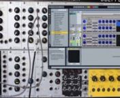 A real-time demo of processing audio samples using Expert Sleepers Silent Way and a modular synth, connected via the Expert Sleepers ES-3 Lightpipe/CV interface.nnA drum loop is processed first with a phase shifter controlled by Silent Way LFO, and then with a VCF controlled by Silent Way Step LFO.nnhttp://www.expert-sleepers.co.uk/silentway.htmlnhttp://www.expert-sleepers.co.uk/es3.html