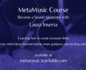 Available at https://metamusic.teachable.com/p/metamusic-course-2021nn” We are slowed down sound and light waves, a walking bundle of frequencies tuned into the cosmos. We are souls dressed up in sacred biochemical garments and our bodies are the instruments through which our souls play their music.