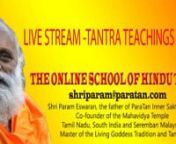 LIVESTREAM WITH SADHGURU SHRI PARAM ESWARAN @ 8.30 PM MALAYSIAN STANDARD TIME 7th August nnEXPLORE MANTRA OF THE MAHAVIDYA AND THE SACRED WOMB-part 5nnMOTHER MAHA TRIPURASUNDARInDear One, Tripura is the ultimate, primordial Shakti, the light of manifestation. She, the pile of letters of the alphabet, gave birth to the three worlds. At dissolution, She is the abode of all tattvas, still remaining Herself – VamakeshvaratantrannThe Earth Square or Bhupura; This mandala represents the enclosing wa