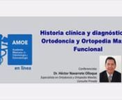 jd3-2 Historia clínica y diagnóstico en ortodoncia y ortopedia maxilar funcional from jd historia