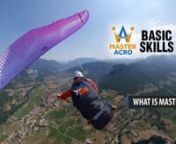 Pál Takáts and justACRO presents: Master AcronA 4 hours long, full-on tutorial series for everybody who wants to become a better pilot.nThe ultimate tool to take your flying skills and safety to the next level! nnMaster Acro summarizes everything you need to know to unleash the full potential of maneuvering with your paraglider. It consists of a knowledge base everybody should learn before starting to practice acro tricks followed by 10 maneuvers from spiral dive till helicopter.nn90% of the m