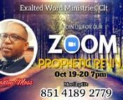 Second night of EWM Prophetic Revival