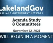 Agenda: https://www.lakelandgov.net/Portals/CityClerk/City%20Commission/Agendas/2021/11-15-21/11-15-21%20Agenda.pdfnn00:00:00-Presentation: Lakeland Regional Health - Annual Update (Danielle Drummond, LRH President/CEO)nn00:13:00-VII. FINANCE DIRECTOR - A. Appropriation and Increase in Estimated Revenues – American Rescue Plan Act Fund and General Fundnn00:16:00-VII. FINANCE DIRECTOR - B. Budget Carryovernn00:20:00-VII. FINANCE DIRECTOR - C. Appropriation and Increase in Estima