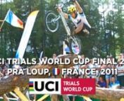 Here&#39;s my video of the UCI Trials World Cup Final 20