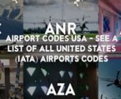 https://nobleaircharter.com/airport-codes-usa/