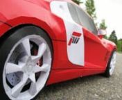 A 1/6 scale Audi R8 papercraft I created for Turn 10 Studios, a video game studio specializing in the development of the Forza Motorsport series for the Xbox &amp; Xbox 360. For more on this and my other design projects, visit http://www.visualspicer.com .