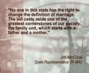 democracynow.org - Washington state is set to become the seventh state to legalize gay marriage following a vote in the State House. The vote came just a day after a U.S. appeals court ruled California’s ban on same-sex marriage, known as Proposition 8, is unconstitutional. The Prop. 8 ruling marked a major defeat for LGBTQ rights opponents who spent millions to defeat gay marriage, including the Mormon Church, which has received millions from GOP front-runner Mitt Romney. We discuss marriage