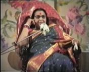 Archive video: H.H.Shri Mataji Nirmala Devi talking to the Sahaja yogis in Sydney, Australia. With music by Nirmal Sangeet Sarita. (1991-0330)nAnother video: https://vimeo.com/136886900