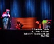 CARTELERA DE ABRIL TEATROMUSEO DEL TITERE Y EL PAYASOnLUGAR: CUMMING 795, PLAZA BISMARCK, CERRO CÁRCEL, VALPARAÍSOnCONTACTO: (32) 2592226 / www.teatromuseo.clnnTEATRO DE MARIONETASnCIA MOVIENDOHILOS presentan:nEL PRINCIPITOnnDía: sábado 7y domingo 8 de AbrilnHora: 16:30 hrs.nAdhesión general: &#36;2000nPúblico: Familiar nnLa Compañía Moviendohilos presenta un renovado reestreno, una adaptación para marionetas de un clásico de la literatura Universal, “El Principito”.nEste espectác