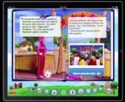 iTunes link: http://itunes.apple.com/us/app/lazytowns-friends-forever/id501336026?mt=8 nnA storybook with videos on every page, interactive animations, puzzle, a coloring book, workout videos, songs, a 3D mode, a Spanish version, sign language interpretation, a dynamic page flip, a bookmark and more!nnnnn------------------------------------- n