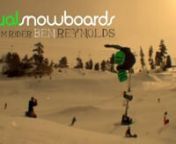 Ben Reynolds Team rider for dual snowboards.nCheck out the website http://dualsnowboards.comnMusic
