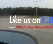 Just some lovely afternoon street drifting with ktran and ian of nodrft.comnEnjoy the video and like us on facebook, search nodrft - new orleans drifters.nnVisit our site or fb page and stay updated with our travels around the south eastern states for drift events and our very own local NO/LA drift events. We&#39;re trying to expand and venture off to other regions of North America for the love of Drifting, if funds allow&#39;....sponsors?nnwww.nodrft.comnfb page link, https://www.facebook.com/pages/NOD
