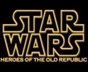 Star Wars : Heroes of the Old Republic is a fan made series inspired by STAR WARS: THE OLD REPUBLIC MMORPG from BioWare.nnThis is the audio-only version of EPISODE I.nnTORadio Team in Alphabetical Order:nnAethos - End Credits ThemenAlphaWolf100 - Blue LeadernAndrew R. - Ord Mantell Guard #1nAuronStarglider - Garion ThornenDeaconX - Writer, Narrator, Falco DannernEddie E. - Kern JoranEmdezet - Magistrate Valan ThornenEthak - Republic Captain PalonGMDave - CommentatornPurpleCliff - JD-7nOctogon -