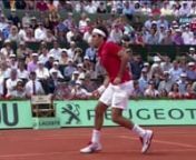 The best of Roger Federer during the French Open 2011.