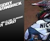 MXPTV (then HG Films) captured the highlights of a Northeast Classic round at the Hurricane Hills Sports Center in Clifford, PA back in the spring of 2007.Check out the highlights and riders featured such as Tyler Wozney, Phil Nicoletti, Lowell Spangler, Frank Lettieri, Dave Ginolfi, and many more!
