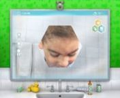 Concept for a class project in which we had to &#39;gamify&#39; a task or experience. We chose to promote the hygienic habits of children by way of using an interactive mirror.