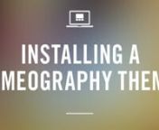 This video will show you how to install a Vimeography theme into the Vimeography WordPress plugin.nnhttp://vimeography.com