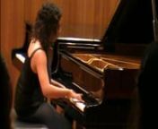 As she attended the Summer Academy&#39;s class of Pavel Gililov, her Professor at the Mozarteum University of Salzburg, Justine had the opportunity to play the 3rd sonata by Chopin.