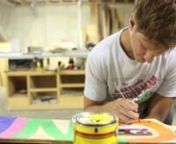 Jeff Haag, a junior mechanical engineering major spends his free time making longboards to sell to other riders. Video by Kaylee Everly &#124; DN