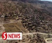 Some Moroccan villagers who lost everything in last week&#39;s earthquake were fending for themselves in the ruins of their homes on Wednesday (Sept 13), with roads and a dearth of essential supplies such as tents still blocked by landslides.&#60;br/&#62;&#60;br/&#62;Drone views showed damaged houses in the village of Douzrou in Tizguine&#39;s national park in the Atlas mountains.&#60;br/&#62;&#60;br/&#62;WATCH MORE: https://thestartv.com/c/news&#60;br/&#62;SUBSCRIBE: https://cutt.ly/TheStar&#60;br/&#62;LIKE: https://fb.com/TheStarOnline