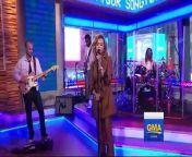 The British artist performs her chart topping song live on &#92;
