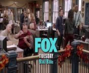 Jake and Amy attempt to get their parents to bond over Thanksgiving dinner, but their first holiday together as a family does not go well.