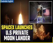 A lunar lander crafted by Houston-based aerospace firm Intuitive Machines embarked on a historic journey from Florida early Thursday, aiming to achieve the first U.S. moon landing in over 50 years and the maiden touchdown by a privately owned spacecraft. Named Odysseus, the Nova-C lander took flight shortly after 1 a.m. EST atop a Falcon 9 rocket from Elon Musk&#39;s SpaceX at NASA&#39;s Kennedy Space Center in Cape Canaveral. &#60;br/&#62; &#60;br/&#62;#Odysseus #MoonLander #PrivateSpacecraft #ApolloMission #LunarExploration #SpaceTravel #SpaceX #IntuitiveMachines #NASA #MoonMission #SpaceExploration #LunarLanding #HistoricLaunch #PrivateIndustry #SpaceRace #ExploringTheMoon #SpaceTechnology #MoonExploration #NewFrontiers #Astronomy &#60;br/&#62; &#60;br/&#62;&#60;br/&#62;~HT.178~PR.152~ED.155~GR.121~