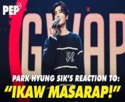 Still from Park Hyung Sik&#39;s fan meet event SIKcret Time in Manila, the South Korean actor gamely played along with his Pinoy fans as he tried to guess Filipino words while getting rizzed up by his fans. &#60;br/&#62;&#60;br/&#62;Reacting to this, the Doctor Slump star does not mind throwing rizz back at them. &#60;br/&#62;&#60;br/&#62;Watch this adorable interaction between the idol and his fans in this clip from that event.&#60;br/&#62;&#60;br/&#62;Watch other Park Hyung Sik videos here: https://bit.ly/ParkHyungSikPlaylist&#60;br/&#62;&#60;br/&#62;#parkhyungsik #sikrettimeinmanila #doctorslump&#60;br/&#62;&#60;br/&#62;Video: Rachelle Siazon&#60;br/&#62;&#60;br/&#62;Subscribe to our YouTube channel! https://www.youtube.com/@pep_tv&#60;br/&#62;&#60;br/&#62;Know the latest in showbiz at http://www.pep.ph&#60;br/&#62;&#60;br/&#62;Follow us! &#60;br/&#62;Instagram: https://www.instagram.com/pepalerts/ &#60;br/&#62;Facebook: https://www.facebook.com/PEPalerts &#60;br/&#62;Twitter: https://twitter.com/pepalerts&#60;br/&#62;&#60;br/&#62;Visit our DailyMotion channel! https://www.dailymotion.com/PEPalerts&#60;br/&#62;&#60;br/&#62;Join us on Viber: https://bit.ly/PEPonViber&#60;br/&#62;&#60;br/&#62;Watch us on Kumu: pep.ph