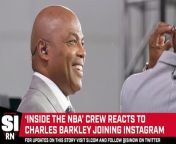 Charles Barkley, who was once adamant about not joining social media, has created an Instagram account.