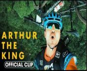 Arthur the King – Buy Tickets Now. In theaters on March 15th. Starring Mark Wahlberg, Simu Liu, Juliet Rylance, Nathalie Emmanuel, Ali Suliman, with Bear Grylls as Himself, and Paul Guilfoyle.&#60;br/&#62;&#60;br/&#62;Over the course of ten days and 435 miles, an unbreakable bond is forged between pro adventure racer Michael Light (Mark Wahlberg) and a scrappy street dog companion dubbed Arthur. Based on an incredible true story, ARTHUR THE KING follows Light, desperate for one last chance to win, as he convinces a sponsor to back him and a team of athletes (Simu Liu, Nathalie Emmanuel, and Ali Suliman) for the Adventure Racing World Championship in the Dominican Republic. As the team is pushed to their outer limits of endurance in the race, Arthur redefines what victory, loyalty and friendship truly mean.