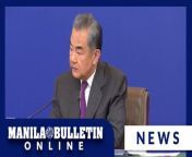 Beijing will &#39;legitimately defend&#39; its rights in the South China Sea, the country&#39;s foreign minister says, following a string of clashes between Chinese and Philippine ships in the disputed waterway.&#60;br/&#62;&#60;br/&#62;Subscribe to the Manila Bulletin Online channel! - https://www.youtube.com/TheManilaBulletin&#60;br/&#62;&#60;br/&#62;Visit our website at http://mb.com.ph&#60;br/&#62;Facebook: https://www.facebook.com/manilabulletin &#60;br/&#62;Twitter: https://www.twitter.com/manila_bulletin&#60;br/&#62;Instagram: https://instagram.com/manilabulletin&#60;br/&#62;Tiktok: https://www.tiktok.com/@manilabulletin&#60;br/&#62;&#60;br/&#62;#ManilaBulletinOnline&#60;br/&#62;#ManilaBulletin&#60;br/&#62;#LatestNews