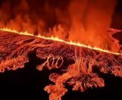 Iceland volcano&#39;s powerful lava flows engulf peninsula amid fourth eruption in three monthsViral Press