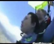Never eat a few quarter pounders before leaping out of a plane. Your jumping partner will not appreciate it.