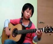 11-year-old Korean guitar phenom Sungha Jung performs Nirvana&#39;s &#92;