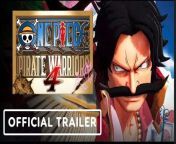 One Piece: Pirate Warriors 4 is a hack-and-slash anime beat &#39;em up game developed by Koei Tecmo. Character Pack 6 is on the horizon for the game rolling out the red carpet for the debut of Roger, the King of the Pirates being added to the roster. Roger will be released soon along with two other fighters yet to be announced within Character Pack 6 for One Piece: Pirate Warriors 4, available now for PlayStation 4 (PS4), Xbox One, Nintendo Switch, and PC.