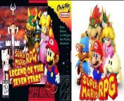 Super Mario RPG 4. Bowser's Castle First Time from banda os karinhas
