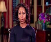 First Lady Michelle Obama taped this special video message as part of the &#92;