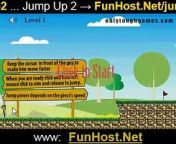 At FunHost.Net/jumpup2, Jump Up is back after a long wait. This time it has more levels, more elements and much better graphics. Don&#39;t want to say this but still we are trying to land closer to flag :D Keep mouse in front of the pivot to make it move faster. When you are ready, click and hold left-mouse click to aim and release to jump. Try land close to flag.( Puzzles, Sports) (Puzzle, Sports Game) .&#60;br/&#62;&#60;br/&#62;Play Jump Up 2 for Free at FunHost.Net/jumpup2 on FunHost.Net , The Fun Host of Apps and Games!&#60;br/&#62;&#60;br/&#62;Jump Up 2 : FunHost.Net/jumpup2 &#60;br/&#62;www: FunHost.Net &#60;br/&#62;Facebook: facebook.com/FunHostApps &#60;br/&#62;Twitter: twitter.com/FunHost &#60;br/&#62;