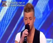 The X Factor 2010: 16-year-old Tom comes from small town Wales and is banking on his audition to give him the opportunity he needs in life. With the hope of kick-starting his career, can Tom deliver what the judges are looking for, or will he split their decision? See more at http://itv.com/xfactor