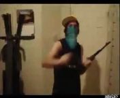 Here&#39;s a video of a wannabe thug who accidentally shoots his dad&#39;s AK-47 indoors.Fortunately, any dad who owns an AK-47 is clearly the kind of dad who is going to be understanding about these youthful indiscretions.
