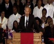 Whitney Houston&#39;s funeral, Kevin Costner said that he and Whitney had a lot of things in common, including the Baptist Church.